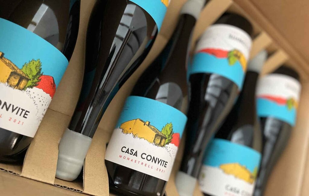 Botellas vino Monastrell