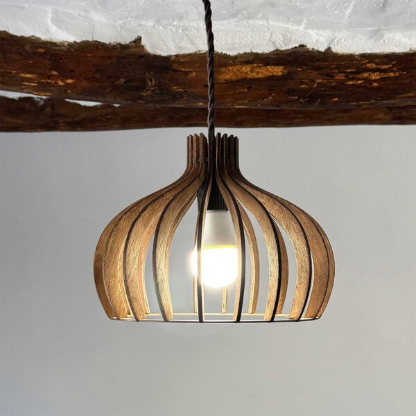 Lampara colgante corte láser