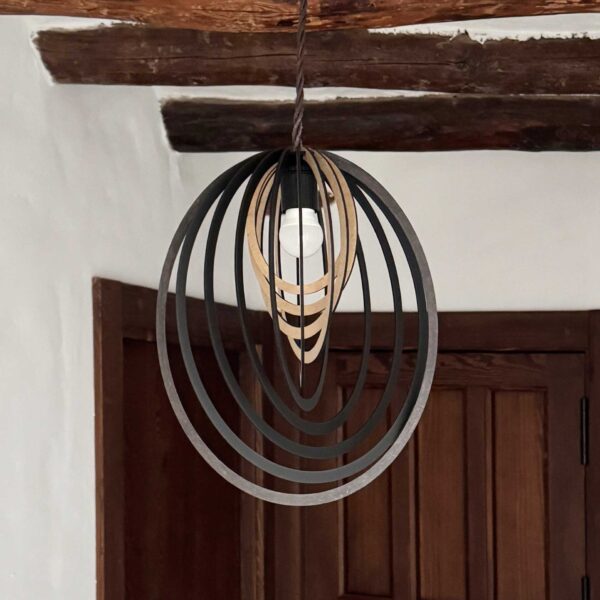 Lampara corte laser elipse