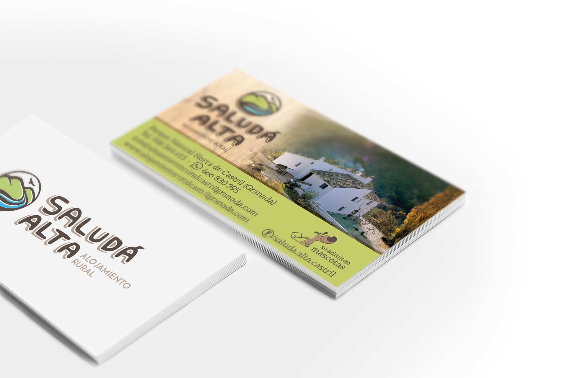 Tarjetas Saluda Alta